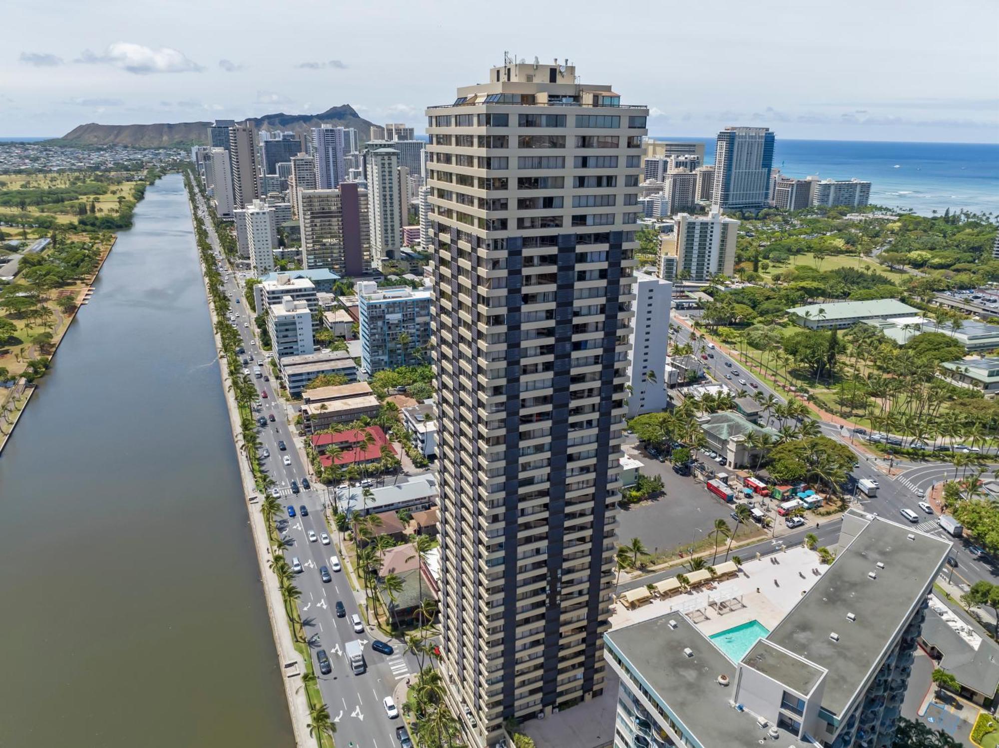 Apartament Hawaiian Monarch Penthouse 401 By Hawaii Ocean Club Honolulu Zewnętrze zdjęcie