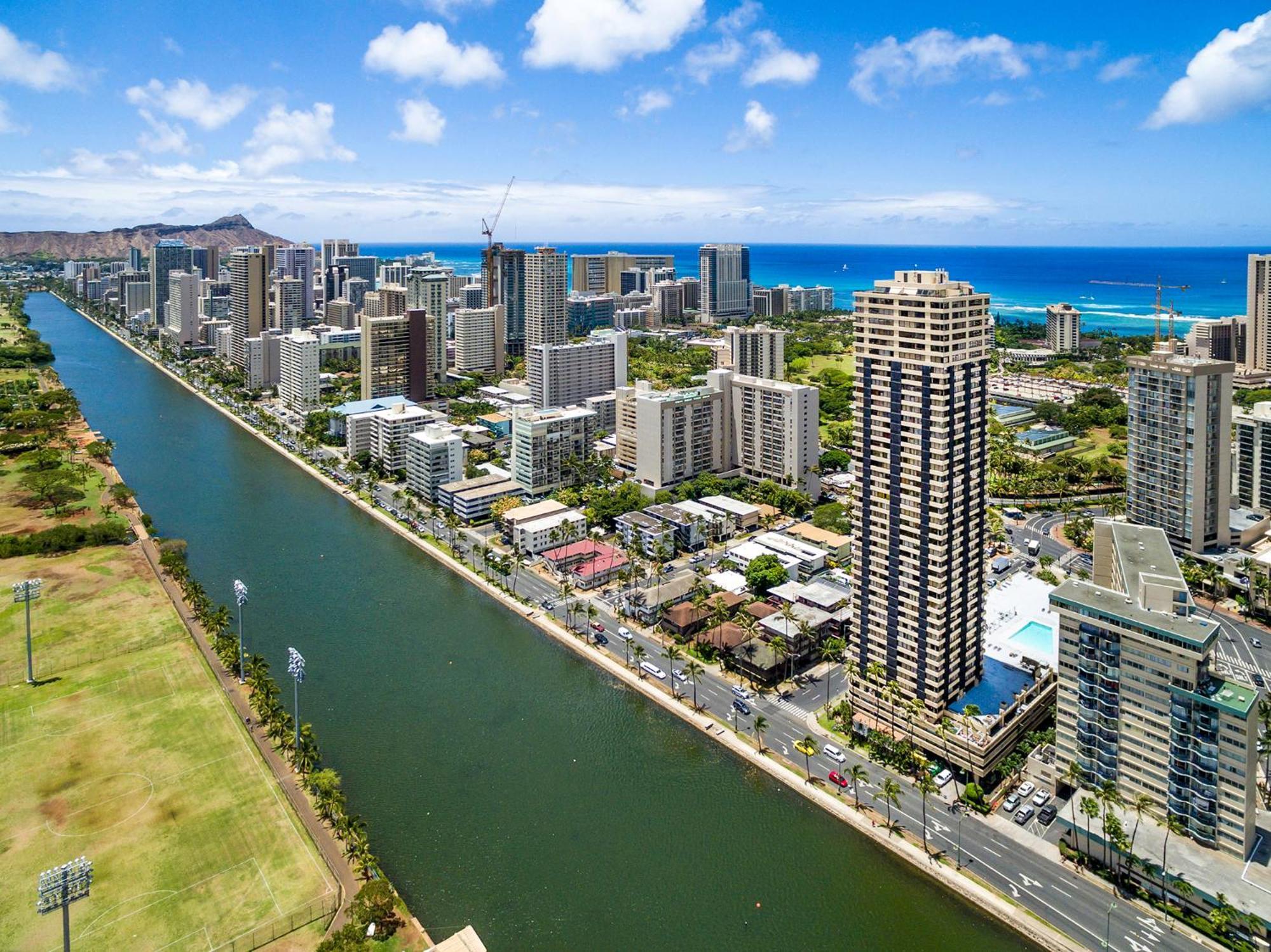Apartament Hawaiian Monarch Penthouse 401 By Hawaii Ocean Club Honolulu Zewnętrze zdjęcie