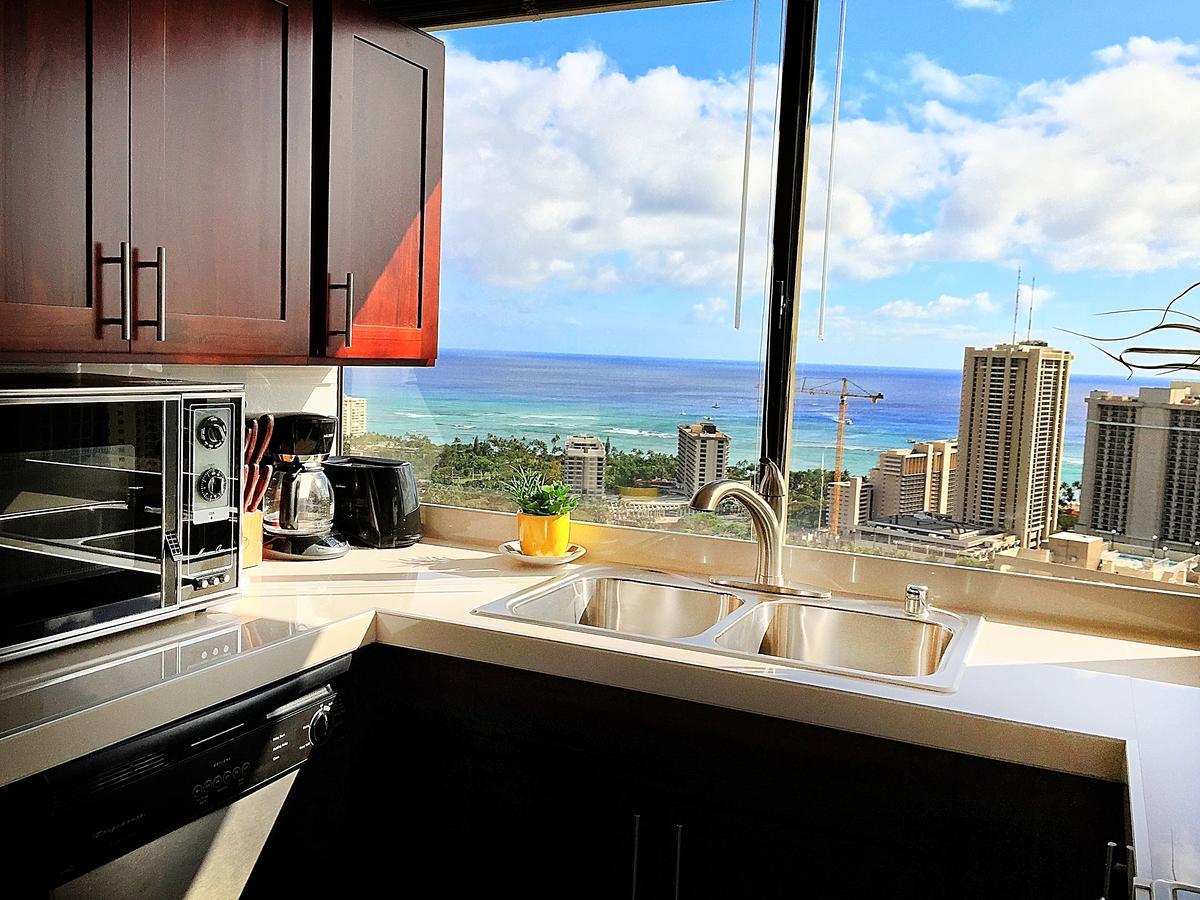 Apartament Hawaiian Monarch Penthouse 401 By Hawaii Ocean Club Honolulu Zewnętrze zdjęcie